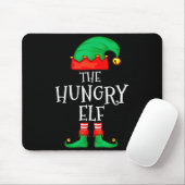 Funny Elf Family Christmas The Hungry Elf Sweater  Muismat (Met muis)