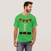 Funny Elf kostuum Shirt (Voorkant volledig)