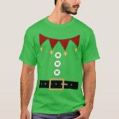Funny Elf kostuum Shirt (Voorkant)