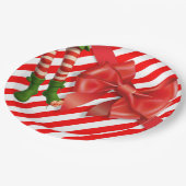 Funny Elf Legs Christmas | North Pole Mischief Papieren Bordje (Gekanteld)