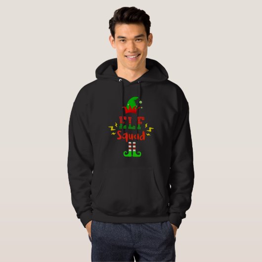 FUNNY ELF SQUAD - CHRISTMAS FUN T-Shirt (Voorkant volledig)