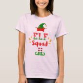FUNNY ELF SQUAD - CHRISTMAS FUN T-Shirt (Voorkant)