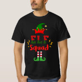 FUNNY ELF SQUAD - CHRISTMAS FUN T-Shirt (Voorkant)