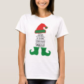 Funny Elf T-shirt (Voorkant)