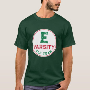 Funny Elf Team Christmas T Shirt