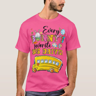 Funny Elke Bunnyx27s Favoriete busbestuurder Happy T-shirt