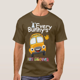 Funny Elke Bunnyx27s Favoriete busbestuurder Happy T-shirt