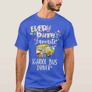Funny Elke bunnyx27s Favoriete schoolbuschauffeur T-shirt