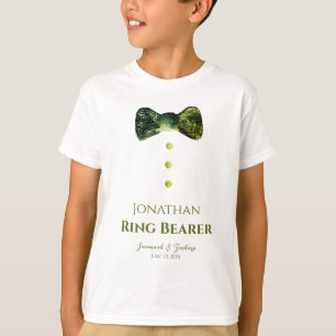 Funny emerald green Groomsman Stropdas Wedding T-shirt