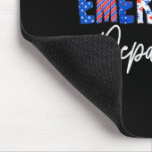 Funny Emergency Department Er Nurse Usa Flag 4th O Muismat (Hoek)