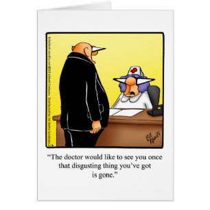 Funny Emergency Nurses Day Kaart "Spectickles"