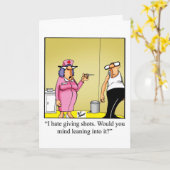 Funny Emergency Nurses Day Wenskaart Kaart (Gele Bloem)