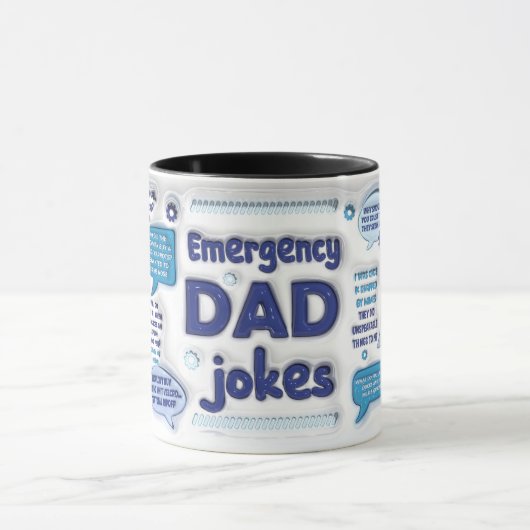 Funny Emergency Pa grappen/Vaderdag Mok (Midden)
