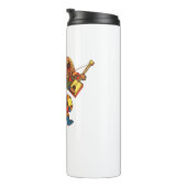 Funny Emmet Otter Kerstmis Cartoon 1977 Thermosbeker (Geroteerd rechts)