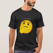 Funny emoji face T-Shirt (Voorkant)