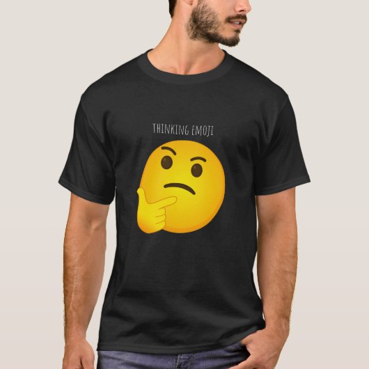 Funny emoji face T-Shirt (Voorkant)