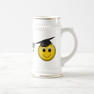 Funny Emoji "Gedaan" Afstuderen Bierpul
