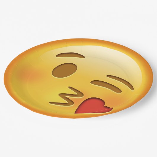 Funny emoji paper bord (Gekanteld)
