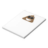 Funny Emoji Poo Notitieblok (Linkerzijde)