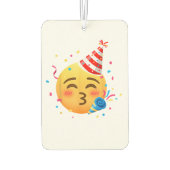 Funny Emoticon Party Luchtverfrisser (Achterkant)