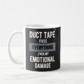 Funny Emotional Damage - Dark Dry Humor Graphic Koffiemok (Links)