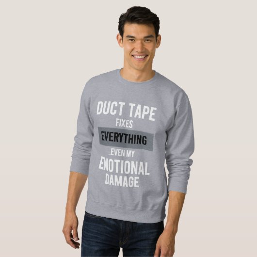 Funny Emotional Damage - Dark Dry Humor Graphic Trui (Voorkant volledig)