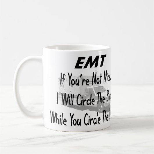 Funny EMT T T-Shirts & Gifts Koffiemok (Links)
