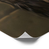 Funny Emu Bathroom Print, Newspaper Reading Animal Poster (Hoek)