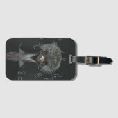 Funny Emu Einstein Bagagelabel (Voorkant (horizontaal))