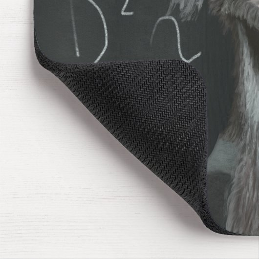 Funny Emu Einstein Muismat (Hoek)