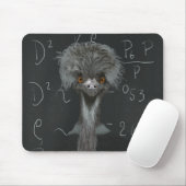 Funny Emu Einstein Muismat (Met muis)