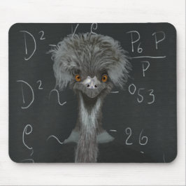 Funny Emu Einstein Muismat