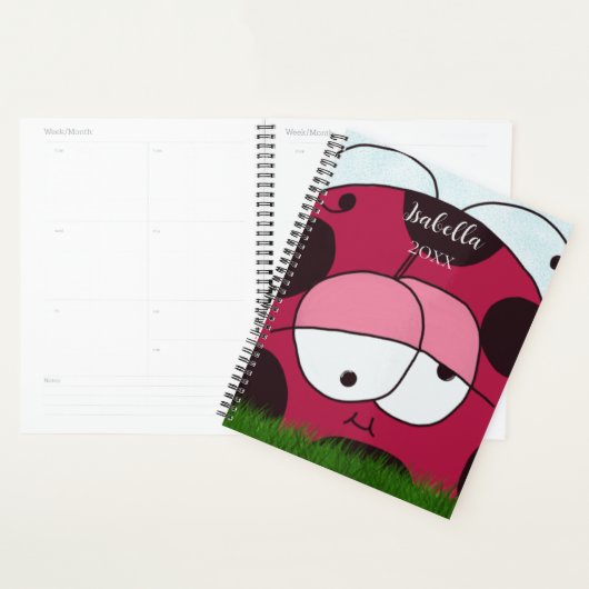 Funny en Chubby Ladybug Planner (Display)