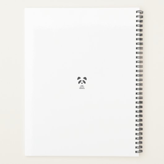 Funny en Chubby Ladybug Planner (Achterkant)