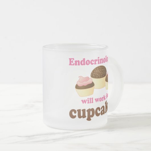 Funny Endocrinoloog Matglas Koffiemok (Voorkant rechts)