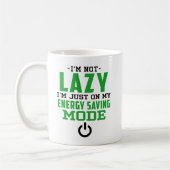 Funny Energy Saving Mode Gag Koffiemok (Links)