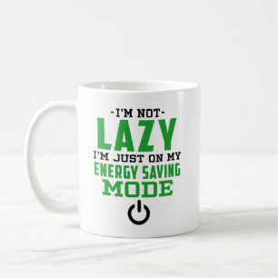 Funny Energy Saving Mode Gag Koffiemok