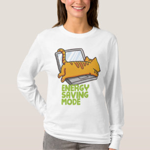 Funny Energy Saving Mode Women's T-Shirts