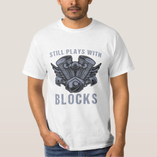 Funny Engine Mechanic Humor voor Car Repair Garage T-shirt