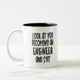 Funny Engineer Afstuderen Mok