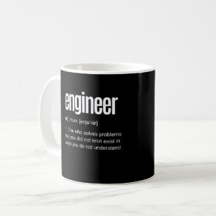 Funny Engineer Definition Koffiemok