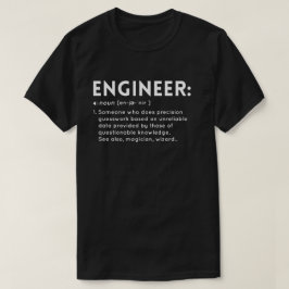 Funny Engineer Definition T-shirt