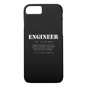 Funny Engineer Dictionary Definition iPhone 8/7 Hoesje