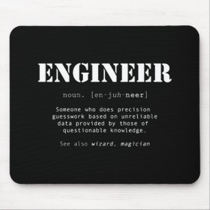 Funny Engineer Dictionary Definition Muismat