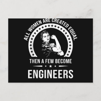 Funny Engineer for All Women Creëer Briefkaart