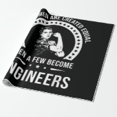 Funny Engineer for All Women Creëer Cadeaupapier (Uitgerold)