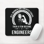 Funny Engineer for All Women Creëer Muismat (Met muis)