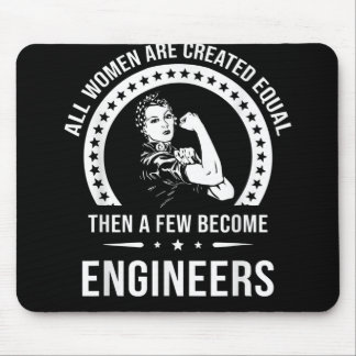 Funny Engineer for All Women Creëer Muismat
