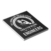 Funny Engineer for All Women Creëer Notitieblok (Schuin)