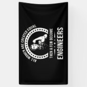 Funny Engineer for All Women Creëer Spandoek (Verticaal)